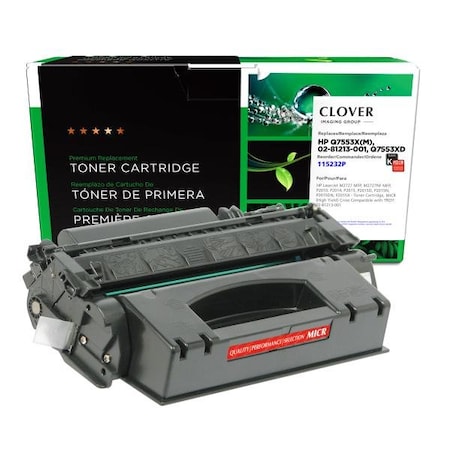 Clover Imaging Group Imaging Remanufactured High Yield MICR Toner Cartridge 115232P